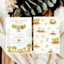 Chá de Bebê Jardim de Brotinhos Caseiros