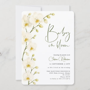 Convites Chá de Bebê Jardim Floral Bebê em Flor