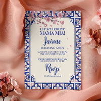 Chá de Bebê Mama Mia Flores de Cerejeira