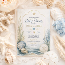 Chá de Bebê Marítimo Elegante e Luxuoso