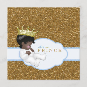 Convites Chá de Bebê Menino Indiano