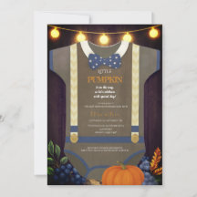 Chá de bebê menino outono borrão aniagem body