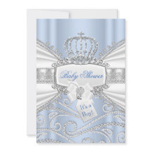 Chá de Bebê Menino Príncipe Diamante