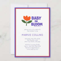 Chá de Bebê Minimalista Moderno e Na Moda para Beb