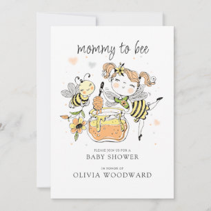 Convites Chá de Bebê Mommy To Bee 