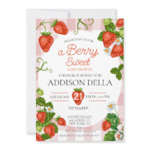 Chá de Bebê Morango Berry Baby