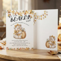 Chá de Bebê Neutro em Aquarela Urso Mal Pode Esper