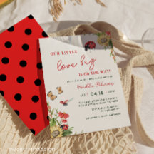 Chá de Bebê Nossa Pequena Menina Ladybug
