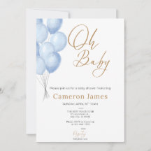 Chá de Bebê - Oh Baby- Balão