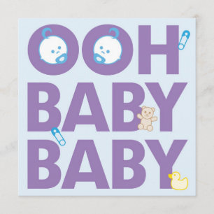 Convites Chá de Bebê para Gêmeos Meninos