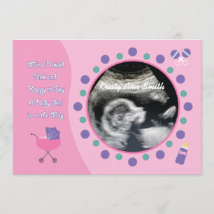 Convites Chá de Bebê para Meninas