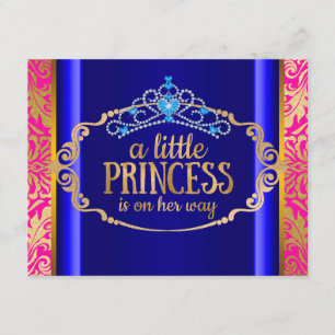 Convites Chá de Bebê Princesa Boho Chic Índia