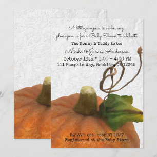 Convites Chá de Bebê Princesa do Livro Infantil Laranja Fof