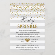 Chá de Bebê Revelação de Gênero Neutro Cinza e Dou