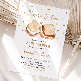 Convites Chá de Bebê S'more to Love