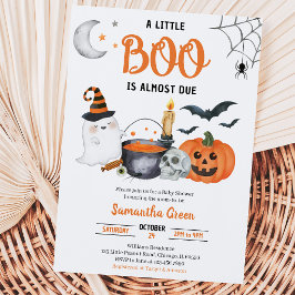 Convites Chá de Bebê Um Pequeno Boo