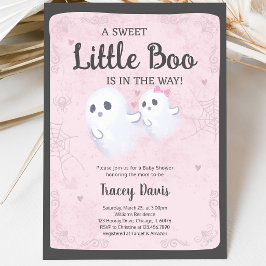 Convites Chá de Bebê Um Pequeno Boo