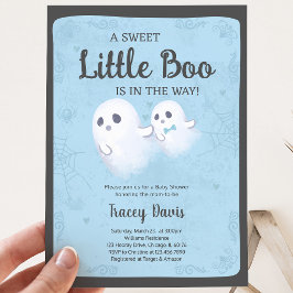 Convites Chá de Bebê Um Pequeno Boo