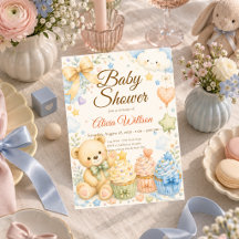 Chá de Bebê Urso Teddy Caprichoso