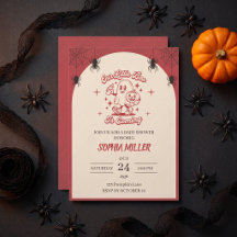 Chá de bebê Vintage Halloween Little Boo