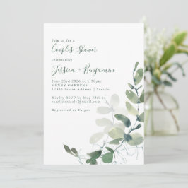 Convites Chá de Casais Eucalyptus Botânicos Russos