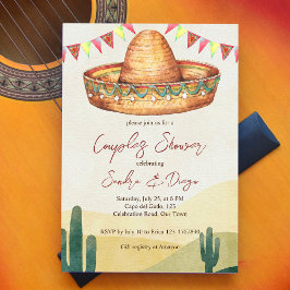 Convites Chá de casais mexicanos