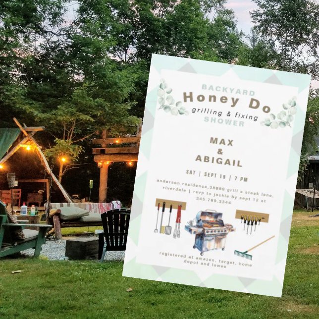 Convites Chá de Casais para grelhamento e fixação do Eucaly (Criador carregado)