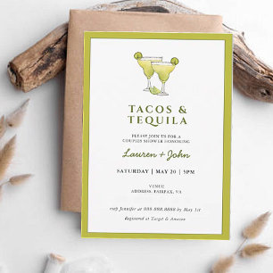 Convites Chá de casais Taco e Tequila