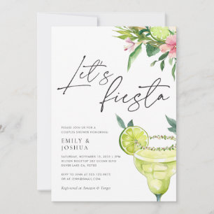 Convites Chá de Casal Festa Mexicana Margarita