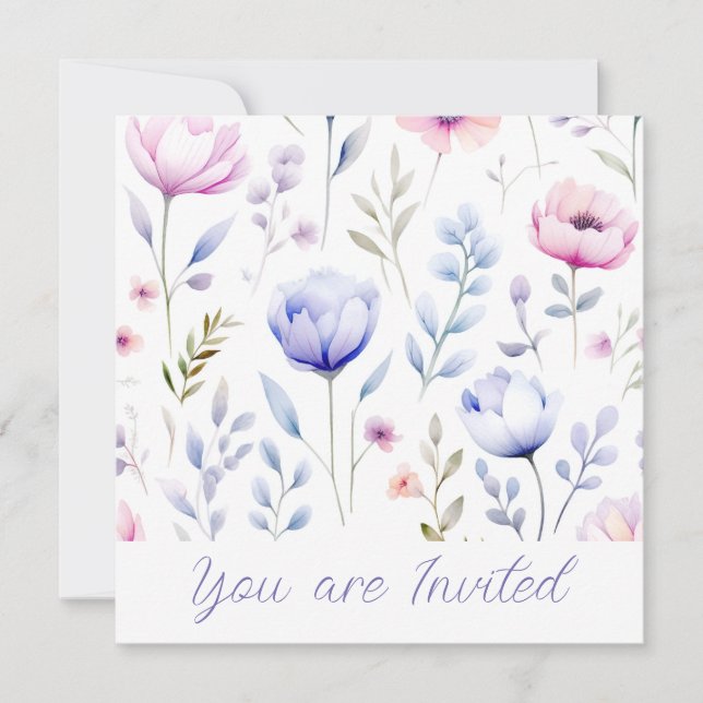 Convites Chá de casamento (Frente)