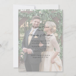 Convites Chá de casamento de Buquê rosa amarelo-manteiga