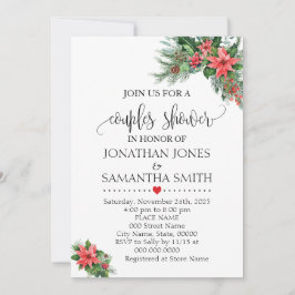 Convites Chá de casamento de Casais de Natal