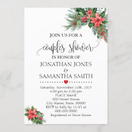 Convites Chá de casamento de Casais de Natal