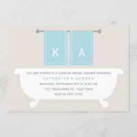 Chá de casamento de Casais de suas toalhas