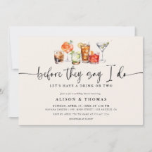 Chá de Casamento de Coquetel Clássico | Festa de N