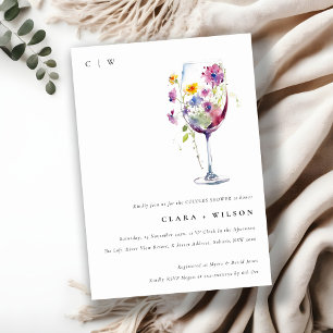 Convites Chá de Coupler de Vidro de Flora de Molas Aquática