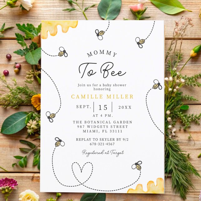 Convites Chá de fraldas A Ser Retirado À Mão (Criador carregado)