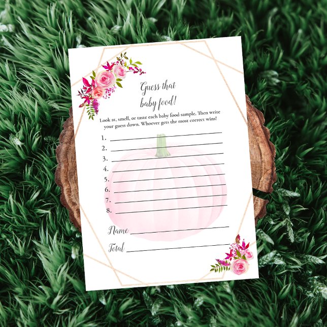 Convites Chá de fraldas adivinha aquele bebezinho do jogo d (Criador carregado)