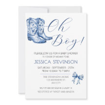 Chá de fraldas Azul