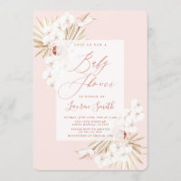 Chá de fraldas Boho