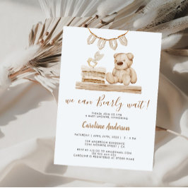 Convites Chá de fraldas Boho Nursery Toys