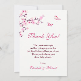 Convites Chá de fraldas Cherry Blossom para download Obriga