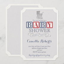 Chá de fraldas Clássico De Carruagem Para Menino