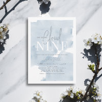 Chá de fraldas Cloud 9 Blue Sky Watercolor Boy