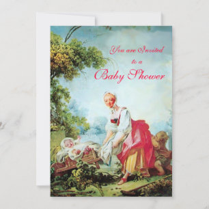 CONVITES CHÁ DE FRALDAS COLORIDO