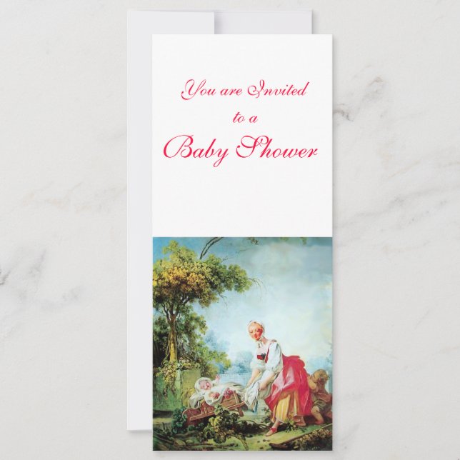 CONVITES CHÁ DE FRALDAS COLORIDO (Frente)