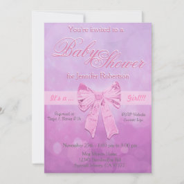 Convites Chá de fraldas com bolhas