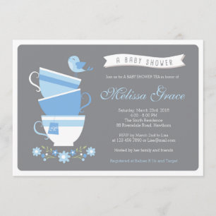 Convites chá de fraldas/convite para chá de chá de fraldas