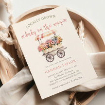 Chá de fraldas crescido localmente