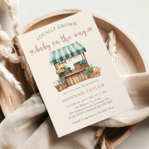 Chá de fraldas crescido localmente